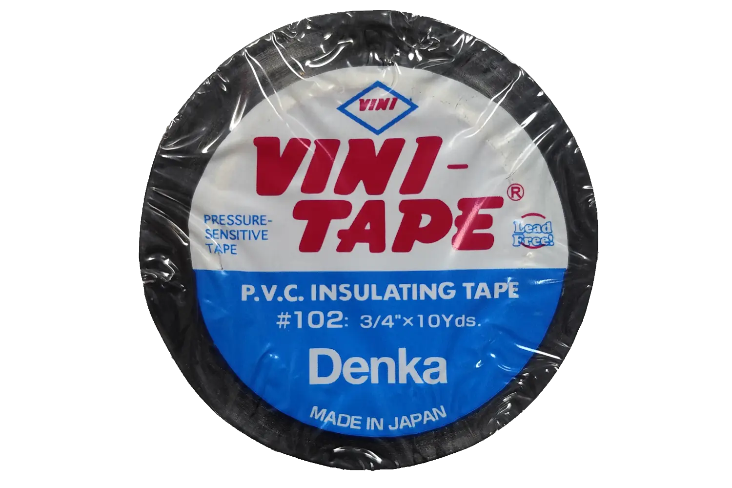 بسته بندی چسب برق Vini-Tape مدل 102 شرکت دنکا